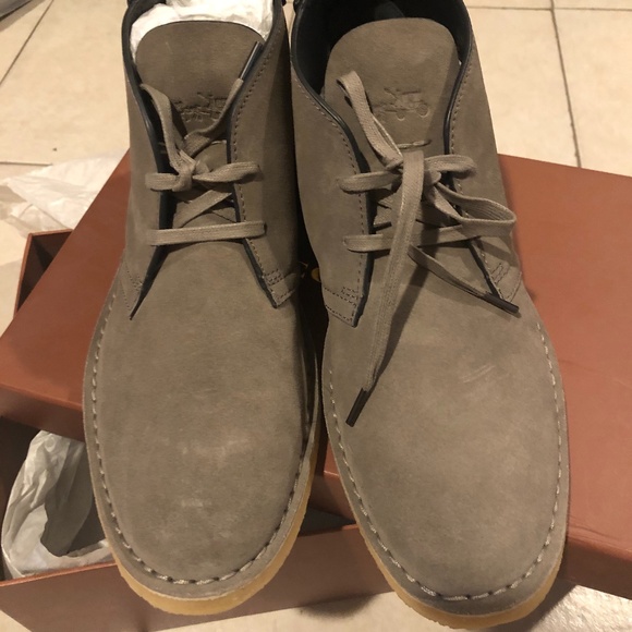 COACH Chukka Boots Sz 8 GENUINE SUEDE Shoes - Picture 1 of 5